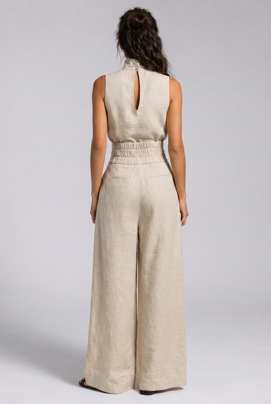 Valencia Linen Two-Piece Set